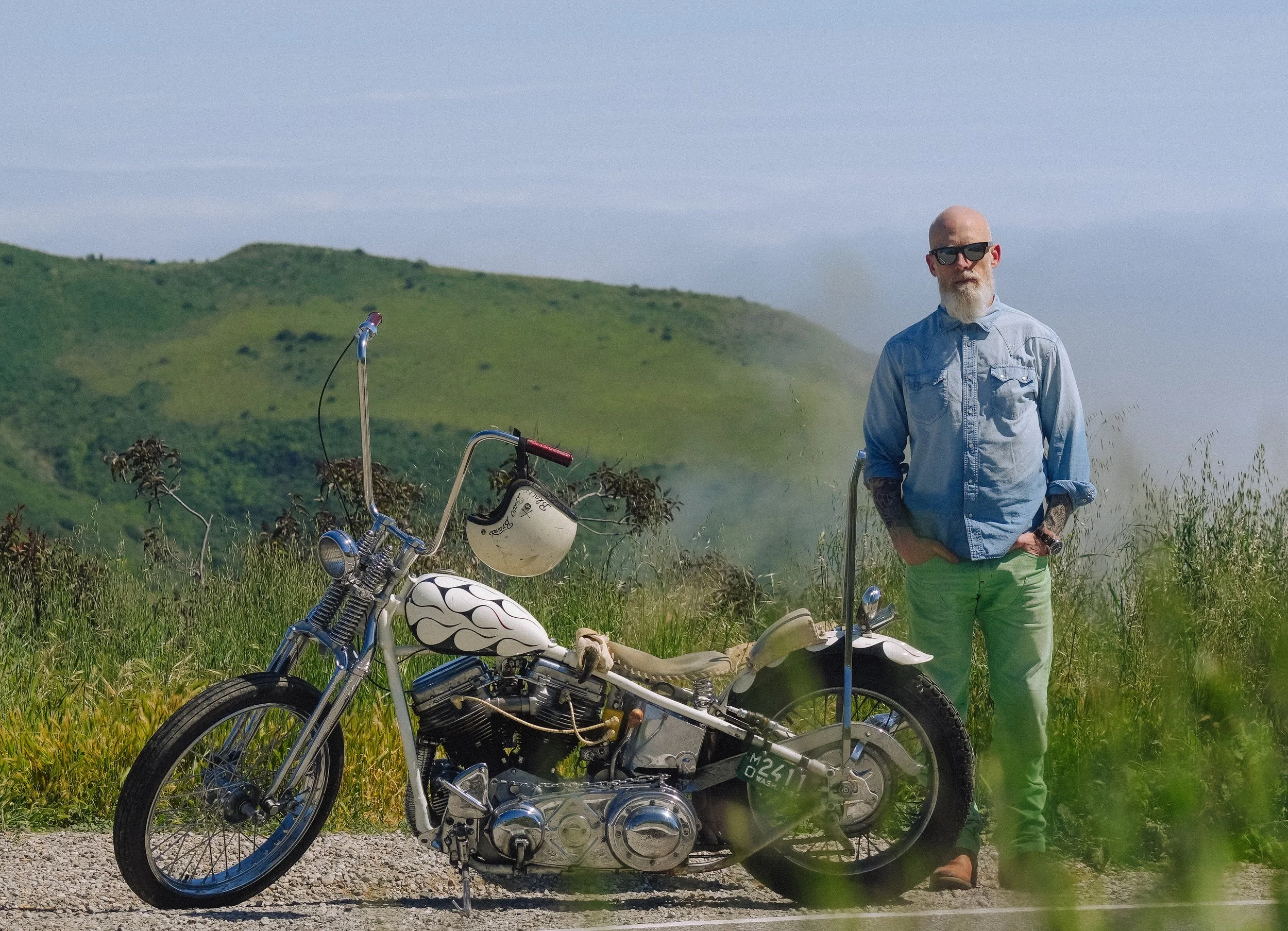 the Black Bear Brand double front OLD MONEY Green Cords — Black